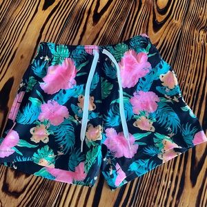 Youth Boys Chubbies swim trunks. Worn once. New condition.